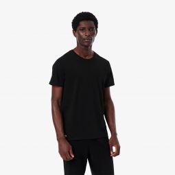 Mens 3-Pack Undershirts Men - Black - Lacoste - T-Shirts