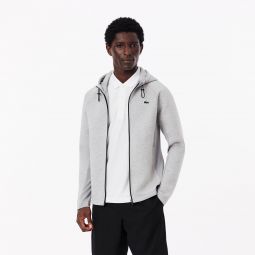 Mens Lightweight Track Jacket Men - Grey - Lacoste - Sweaters & Sweatshirts