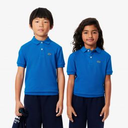 Kids Petit Pique Polo Kids - Blue - Lacoste - Polos