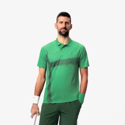 Mens Lacoste Tennis x Novak Djokovic On Court Polo Men - Green - Lacoste - Novak Djokovic Collection