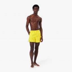 Mens Quick-Dry Swim Trunks Men - Yellow - Lacoste - Shorts & Swim