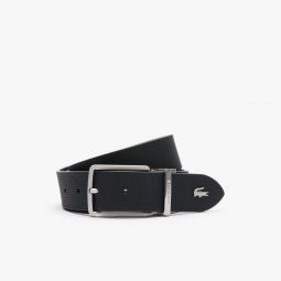 Chantaco Reversible Leather Belt Men - Black - Lacoste - Belts