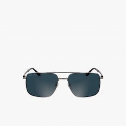 The Line Metal Navigator Glasses Men - Grey - Lacoste - Sunglasses