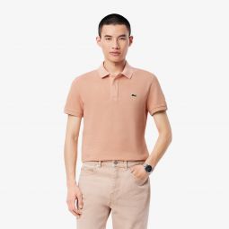Mens Slim Fit L.12.12 Pique Polo Men - Beige - Lacoste - Polos