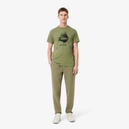 Mens Lightweight Sweatpants Men - Green - Lacoste - Pants & Sweatpants