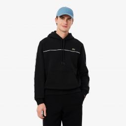 Mens Classic Fit Logo Stripe Sweatshirt Men - Black - Lacoste - Sweaters & Sweatshirts