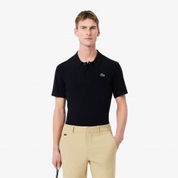 Mens Short Sleeve Polo Collar Golf Sweater Men - Blue - Lacoste - Polos