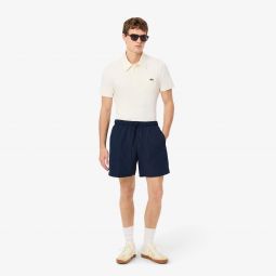Mens Mid Length Swim Trunks Men - Blue - Lacoste - Shorts & Swim