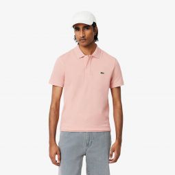 Mens Slim Fit L.12.12 Pique Polo Men - Pink - Lacoste - Polos