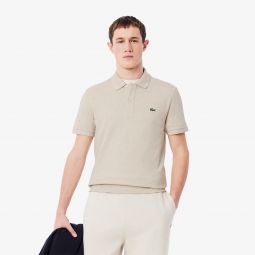 Mens Slim Fit L.12.12 Pique Polo Men - Grey - Lacoste - Polos