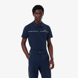 Mens Regular Fit Logo Trim L.12.12 Polo Men - Blue - Lacoste - Polos