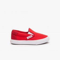Infants Jump Serve Slip-On Kids - Red - Lacoste - Shoes & Accessories
