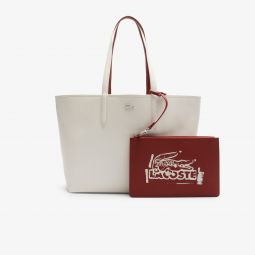 Anna Reversible Zip Tote Women - Beige - Lacoste - Bags