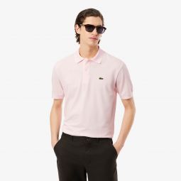 Mens Classic Fit L.12.12 LIGHT Pique Polo Men - Pink - Lacoste - Polos