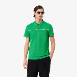 Mens Regular Fit Logo Trim L.12.12 Polo Men - Green - Lacoste - Polos