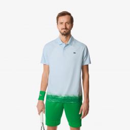 Mens Lacoste Tennis x Daniil Medvedev Polo Men - Blue - Lacoste - Polos