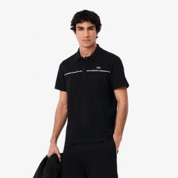 Mens Regular Fit Logo Trim L.12.12 Polo Men - Black - Lacoste - Polos