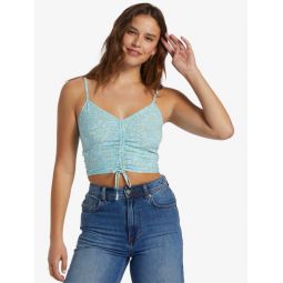 Vibrant Light Strappy Crop Top