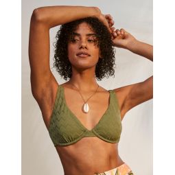 Current Coolness D-Cup Underwired Bikini Top