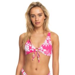 Printed Beach Classics Elongated Bikini Top