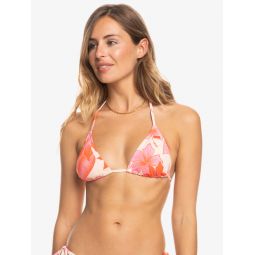 Printed Beach Classics Tiki Tri Bikini Top