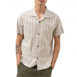 Rhythm Vacation Stripe Short-Sleeve Shirt - Mens