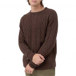 Rhythm Mohair Fishermans Knit Sweater - Mens