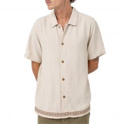 Rhythm Trim Short-Sleeve Shirt - Mens