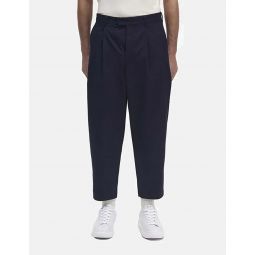 Tapered Trousers - Navy Blue