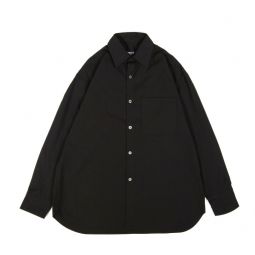 Doris Shirt - Giza Cotton Oxford - Black