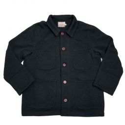 Knit Work Coat - Black