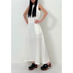 Classic Midi Dress - White