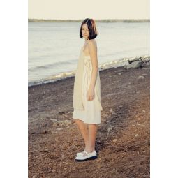 Tonic Two In One Dress - White/Beige