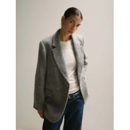 Wool Blend Kindra Coat - Gray