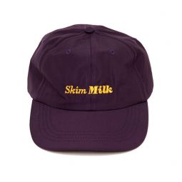 SKIM MILK LOGO NYLON CAP - purple