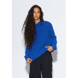 Fiona Knitted Sweater - Blue