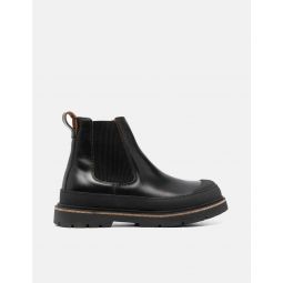 Prescott Regular Leather Slip-On - Black