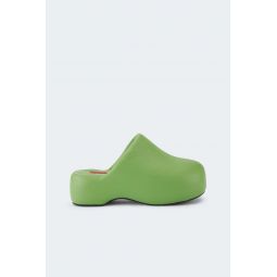 Bubble Clog in Moss Green