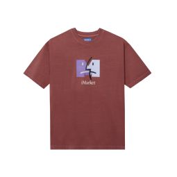 Market Eye Mack T-shirt - Berry