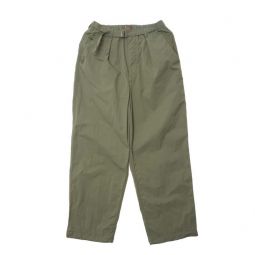 U.Sage Belted Pleated Pants - Green