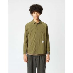Fleece Base Long Sleeve Shirt - Khaki Green