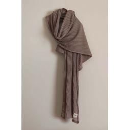 Wool Scarf - Taupe