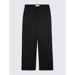 Elasticated Waist Straight Fit Trousers