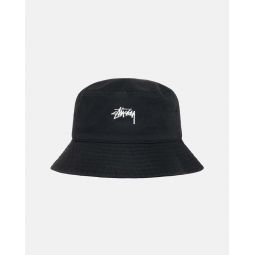Small Stock Logo Bucket Hat - Black