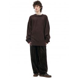 Oversize Cashmere Sweater - Brown