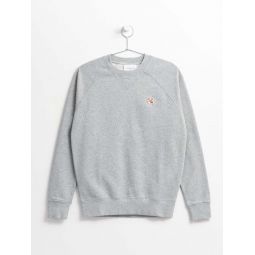 Fox Head Patch Classic Sweatshirt - Grey Melange
