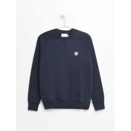 Fox Head Patch Classic Sweatshirt - Navy