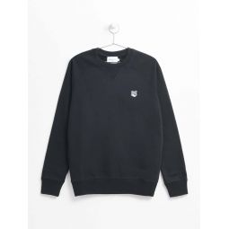 Fox Head Patch Classic Sweatshirt - Black/Grey