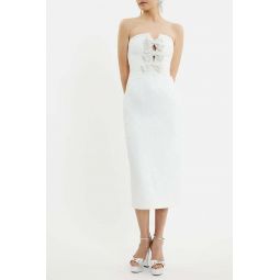Ophelia Midi Dress - Ivory