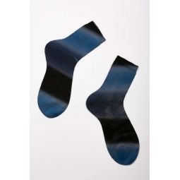 Socks - Navy Flash Metallic